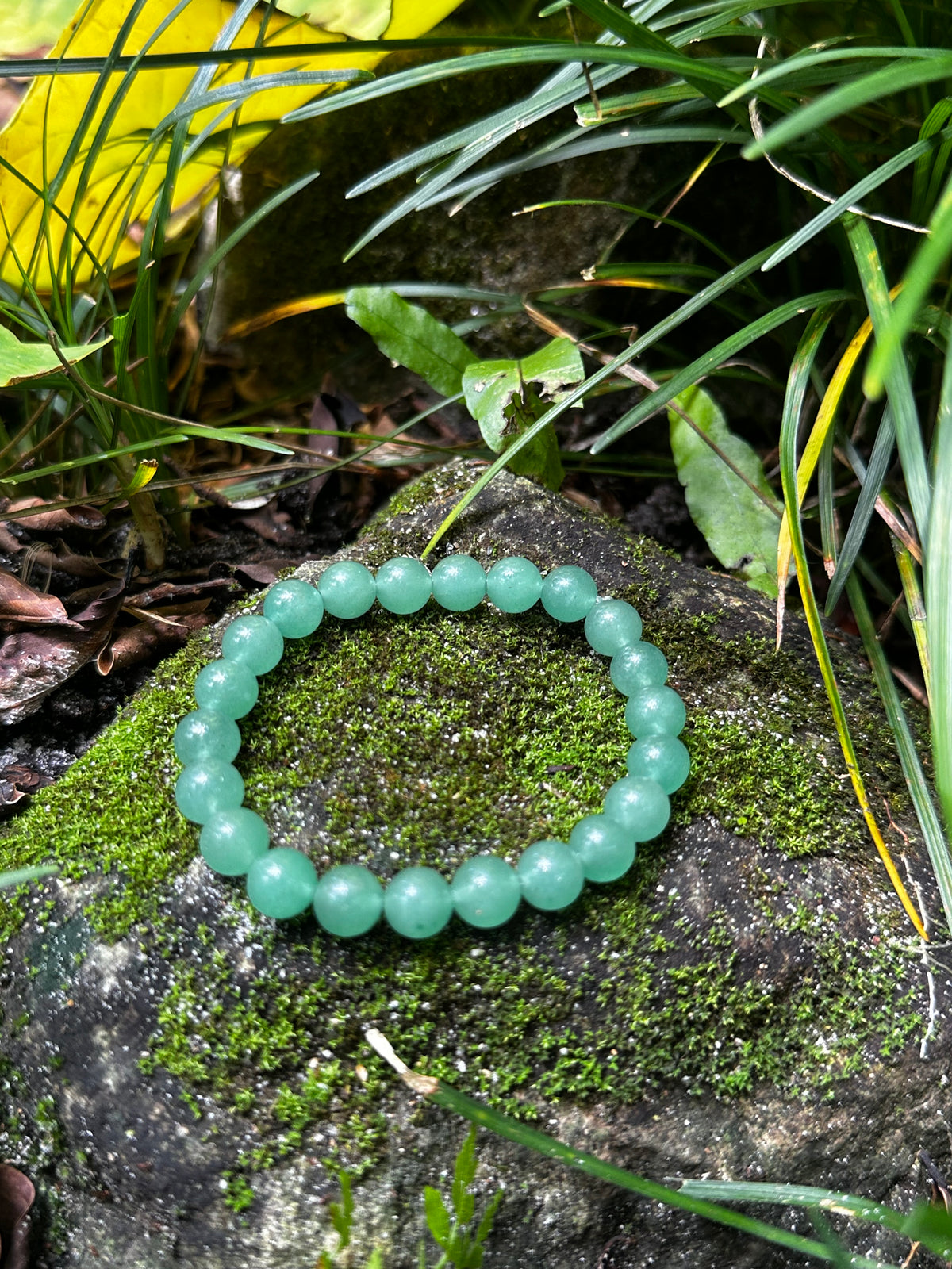 Green Quartz 8mm Energy Healing Bracelet